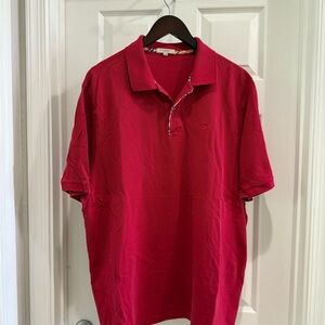 Burberry Red Polo Shirt